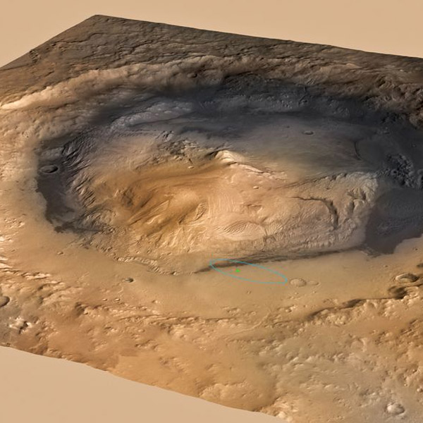 Марс, внеземная жизнь, Curiosity, Curiosity обнаружил на Марсе озеро, в котором миллионы лет назад могла существовать жизнь